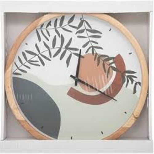 Horloge plastique Ø 30 cm NILA Assorti