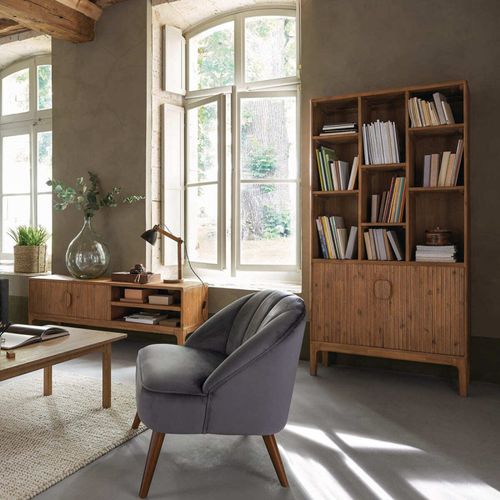 Bibliothèque 2 Portes Acacia Sabor Atmosphera