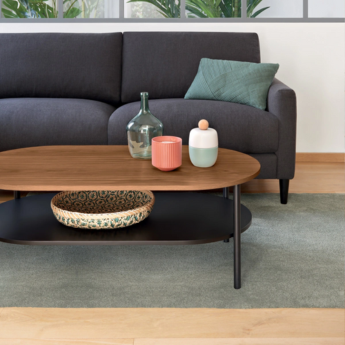 Tapis Décoratif Reflet Vert Kaki 160 X 230 Cm