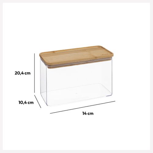 Boîte De Conservation Rect Couvercle Bambou 2l Eske