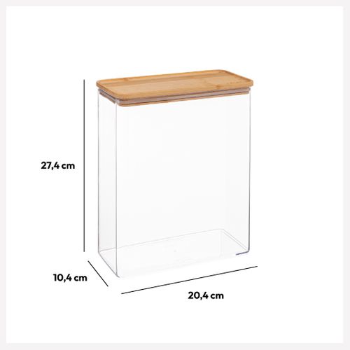 Boîte De Conservation Rect Couvercle Bambou 43l Eske