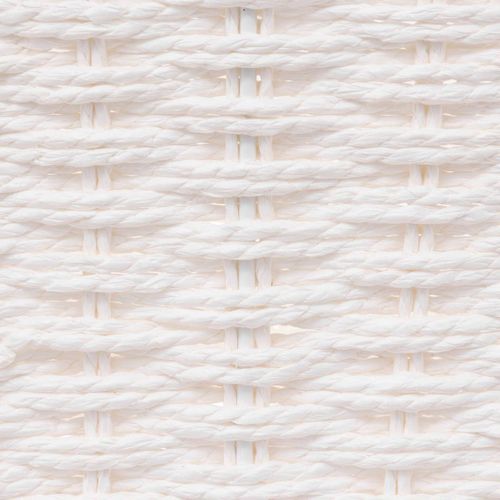 Panier Vannerie 15x31cm Blanc Mix N' Modul