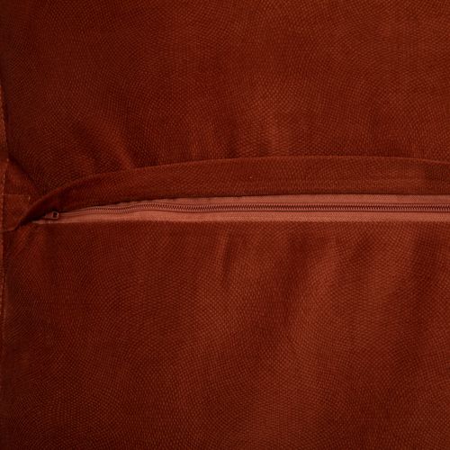 Coussin 55x55 cm LILOU Terracotta