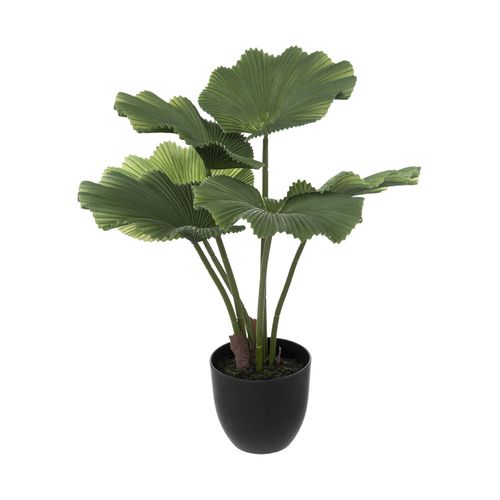 Plante Artificielle Palmier En Pot  H 65 Cm