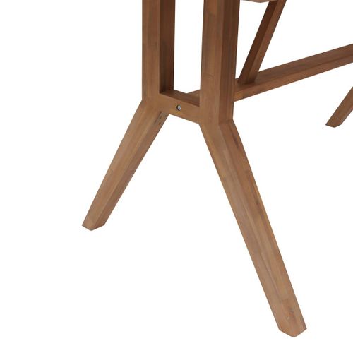 Table Haute De Jardin Rectangulaire Papouasie Acacia