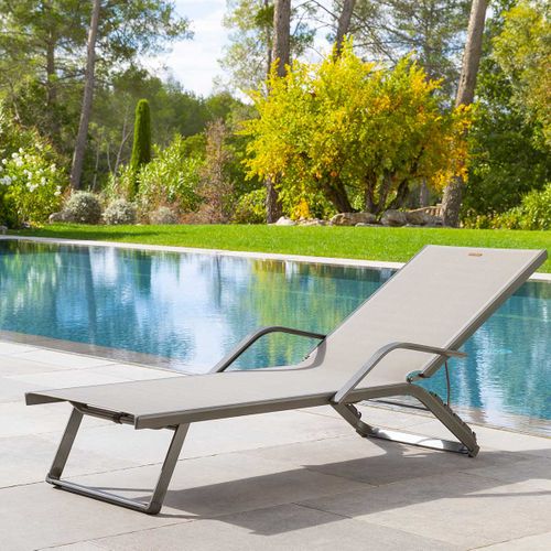 Transat "bayamo" Noisette et Praline En Aluminium Traité Époxy