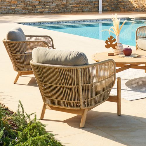 Fauteuil Extérieur 1 Place Deona Acacia Hespéride