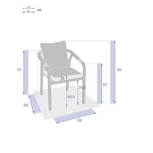 Fauteuil De Jardin Papouasie Acacia Vert Olive Hespéride