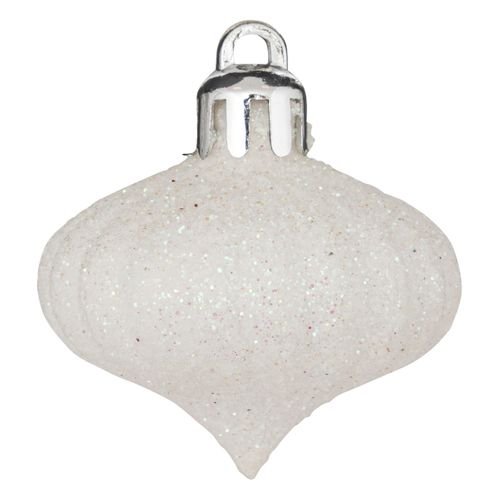 Déco De Sapin De Noël Kit De 18 Pièces Boules Et Cimier - Rouge Et Blanc