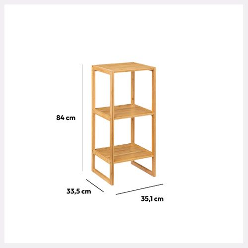 Etagère 2 Niveaux Bambou 35x30 Lab'n Modul 5five