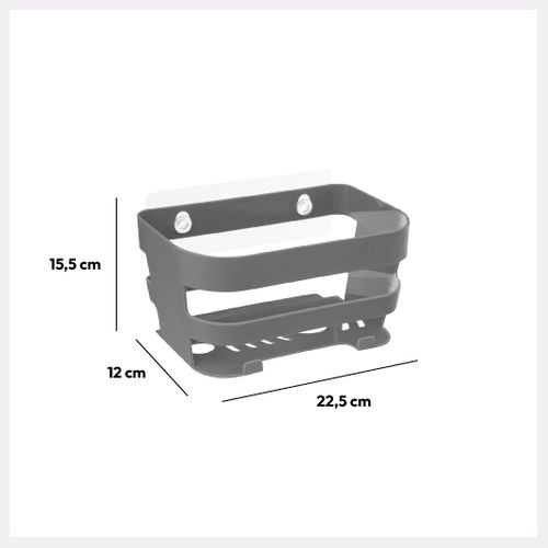 Étagère De Douche Avec Fixation Adhésif Invisible