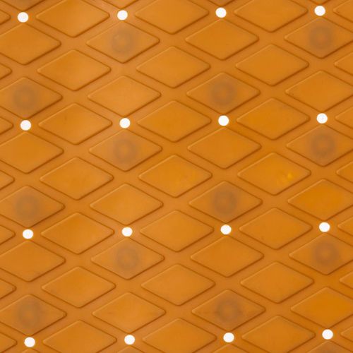 Tapis Fond De Baignoire Anti-dérapant Marron Malt 70 X 35 Cm