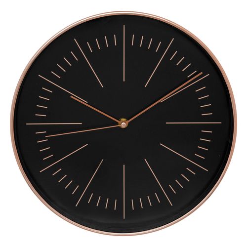 Horloge plastique Ø 30 cm EDITH Cuivre