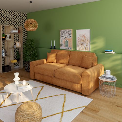 Toile imprimée 50x70 cm YELI beige