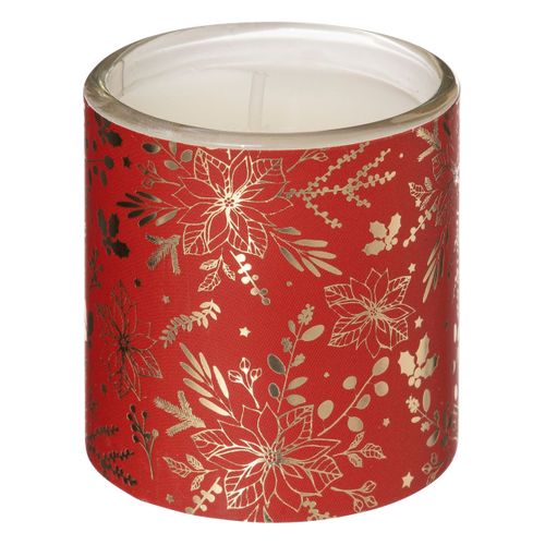 Lot de 3 bougies - Rouge