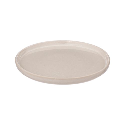Assiette à dessert Ø. 21 cm TERRE INCONNUE Beige