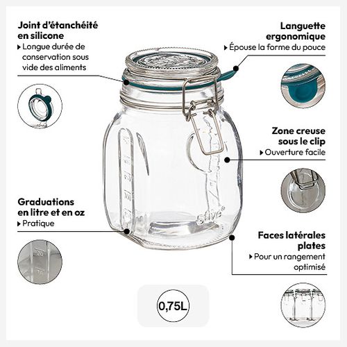 Bocal Verre 0,75l "jarro"