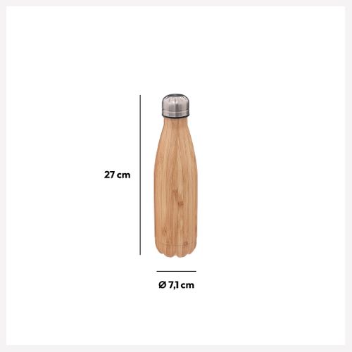 Bouteille Isotherme Effet Bambou 05l