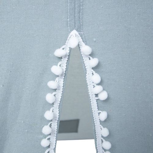 Tipi Enfant "wapi" - Coton Et Peuplier - Bleu