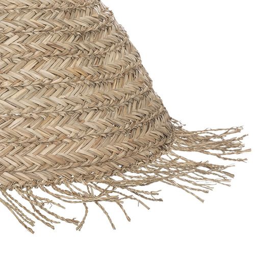 Luminaire Suspension En Roseau Naturel D 56 Cm