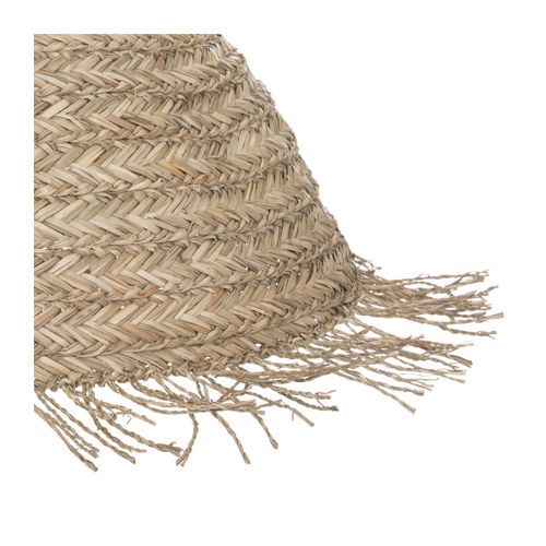 Luminaire Suspension En Roseau Naturel D 56 Cm