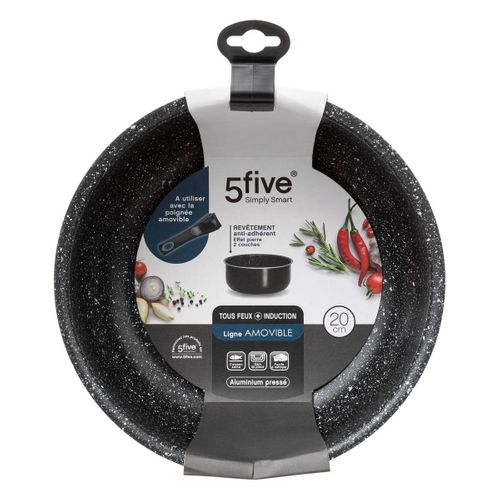 Casserole Aluminium Pressé 20 Cm Amovible