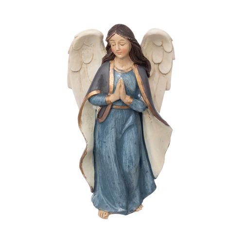 Déco De Crèche De Noël Set De 8 Santons En Résine H 16 Cm
