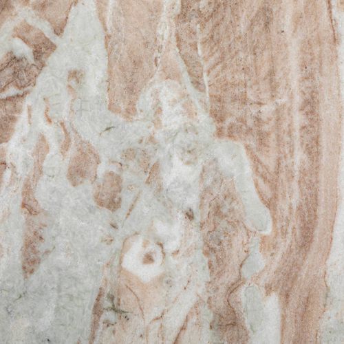 Table D'appoint Table à Café En Marbre Beige H 58 Cm