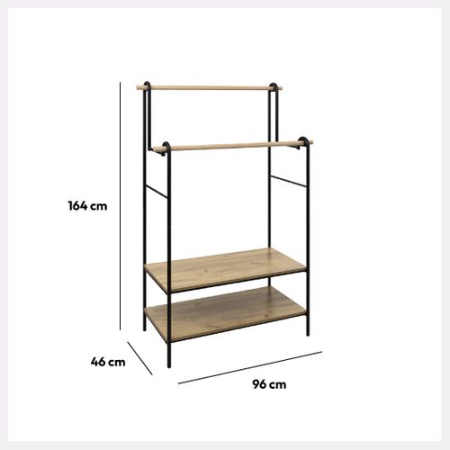 Portant à Vêtements Double Jano 5five