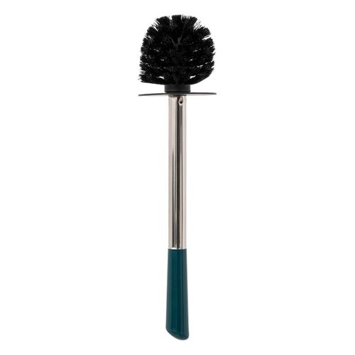 Brosse Wc Avec Support En Céramique Bleu Pétrole