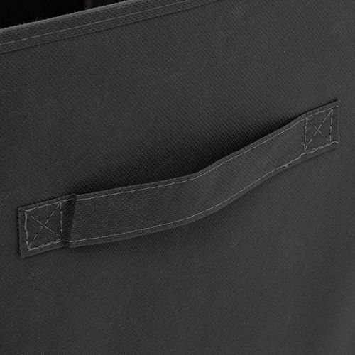 Boîte De Rangement En Tissu Gris 31 X 31 X 31 Cm