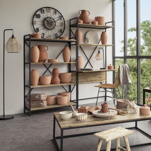 Lampe Arc Delia Naturel H47.5 Atmosphera