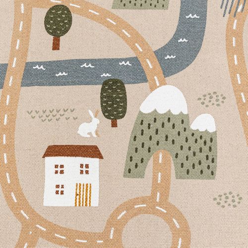 Tapis Enfant Route Niels Jute 100x150cm
