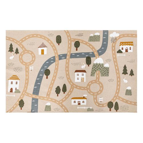 Tapis Enfant Route Niels Jute 100x150cm