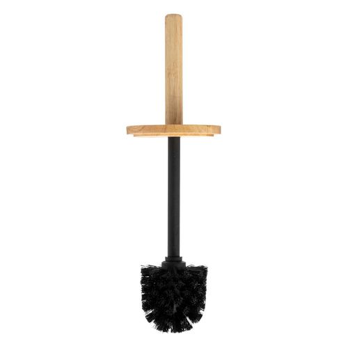 Brosse Wc Avec Support En Céramique Déco Hapache Blanc Et Gris