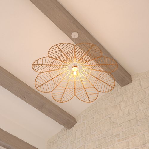 Suspension D. 98 cm FOLK Marron