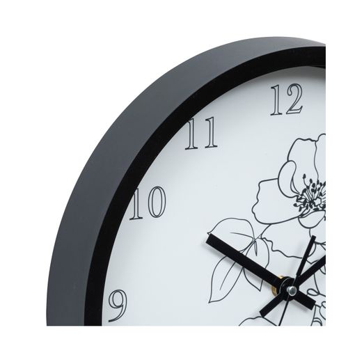 Pendule Murale Visage En Verre D 30 Cm