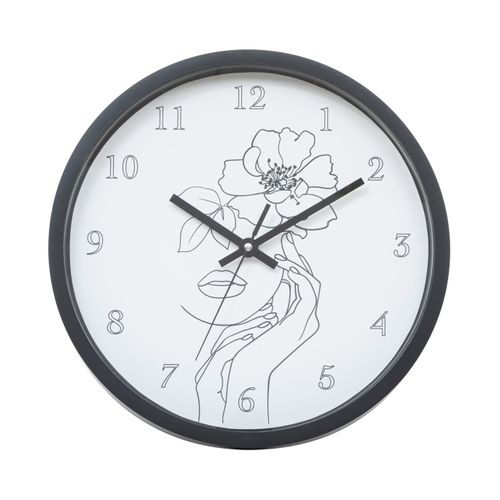 Pendule Murale Visage En Verre D 30 Cm