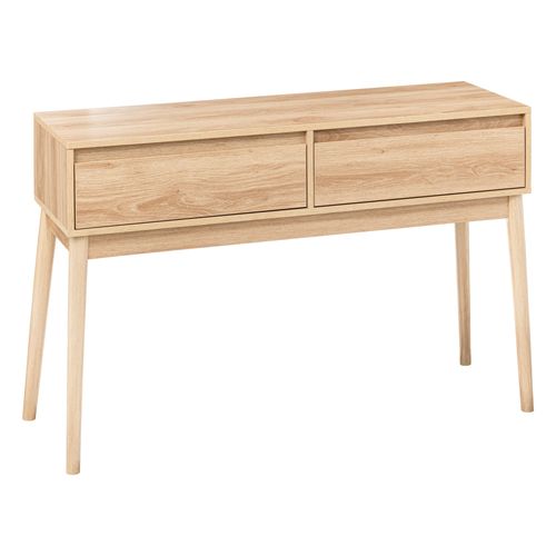 Console 2 Tiroirs Abana Naturel 5five