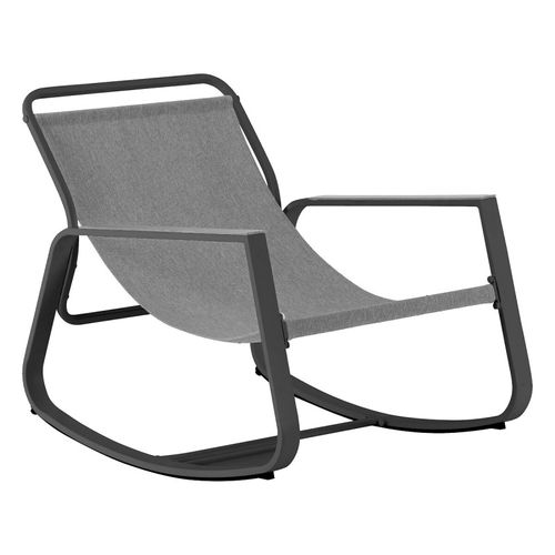 Fauteuil à Bascule Felinio Gris Hespéride