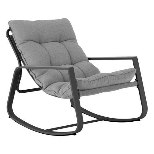Fauteuil à Bascule Felinio Gris Hespéride