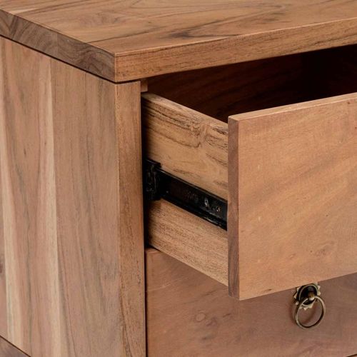 Console "jiling" En Acacia L112cm