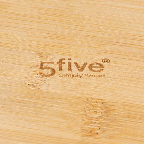 Boîte à Farine En Céramique Noire Et Couvercle En Bambou