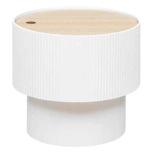 Table à Café Coffre D38 Enola Blanc Atmosphera