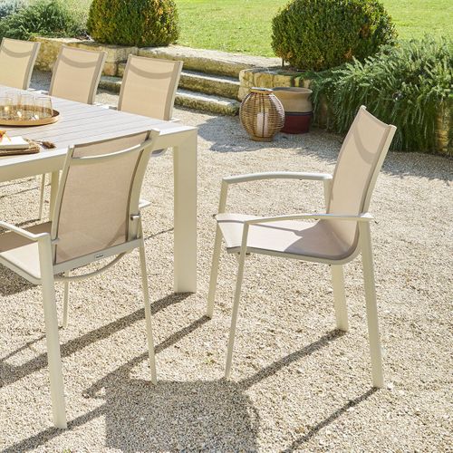 Fauteuil Extérieur Axant Lin/argile Hespéride