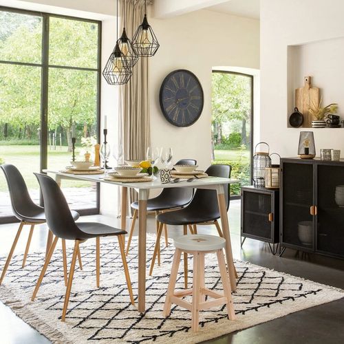 Chaise Taho Noir - Noir