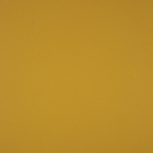 Chaise De Table Assise Jaune Ocre Et Pieds En Fer Façon Chêne