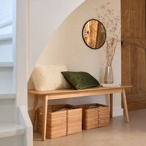 Miroir rond Ø 38 ALICE Noir