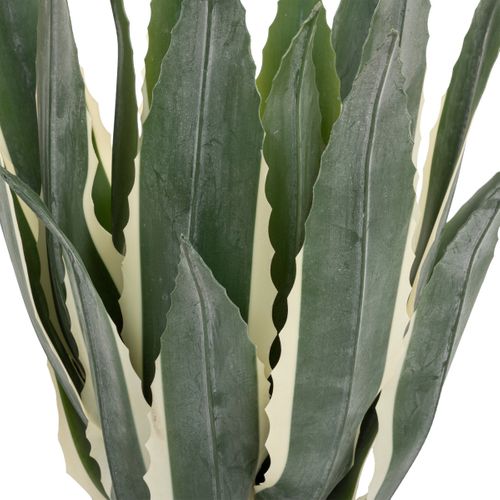 Plante Artificielle Agave En Pot H 55 Cm