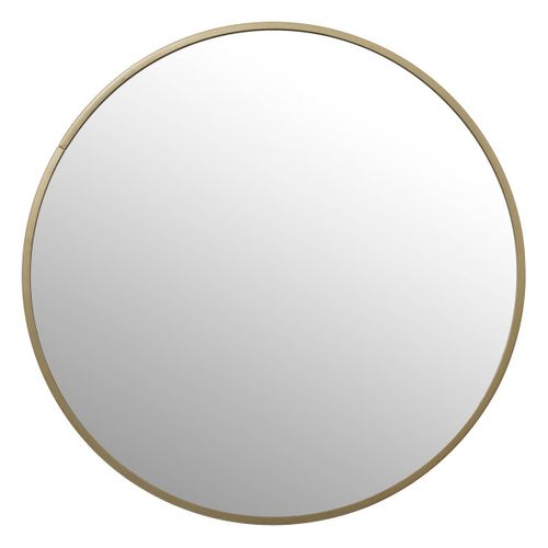 Miroir Rond "alice" D38cm Or